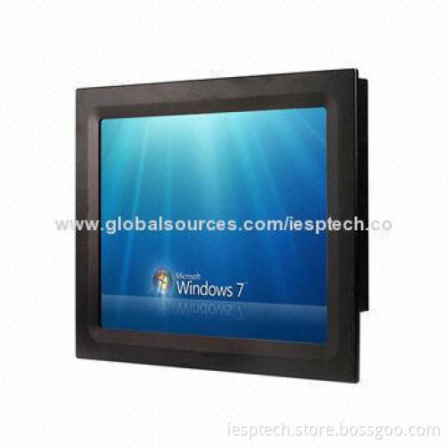 Touch Panel PC, 15" LCD with Touchscreen, D2550 CPU/2GB/320GB, 4xCOM/4xUSB/GLAN, Fanless Design